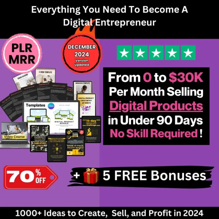 1500+ Etsy Digital Products Ideas bundle